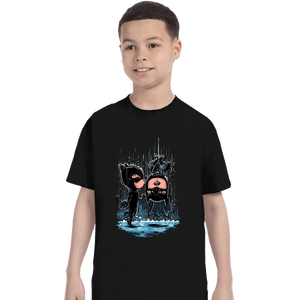 Daily_Deal_Shirts T-Shirts, Youth / XS / Black Bat Kiss