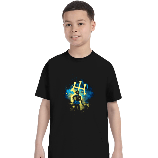 Shirts T-Shirts, Youth / XS / Black Uranus Art