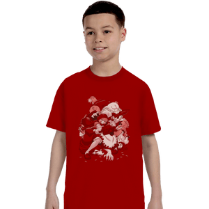 Shirts T-Shirts, Youth / XS / Red Hunter