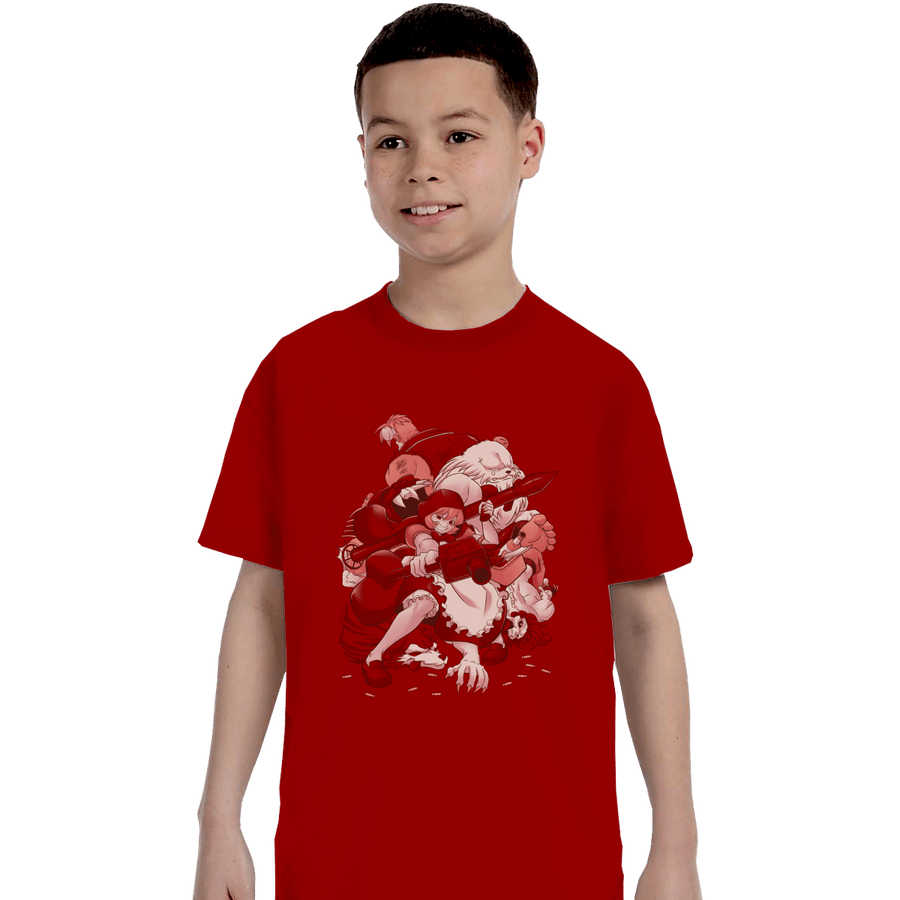Shirts T-Shirts, Youth / XS / Red Hunter