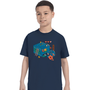 Daily_Deal_Shirts T-Shirts, Youth / XS / Navy Gamecube Remix