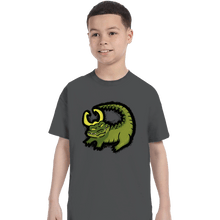 Load image into Gallery viewer, Shirts T-Shirts, Youth / XS / Charcoal The Alligator King
