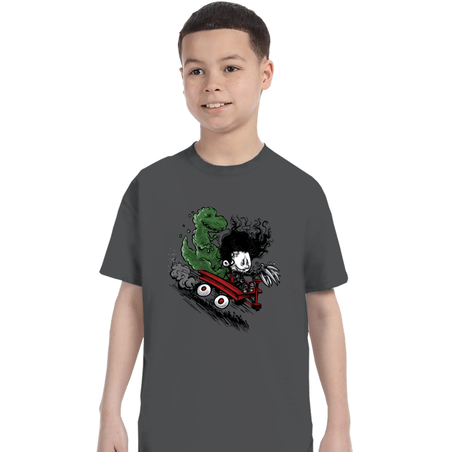 Secret_Shirts T-Shirts, Youth / XS / Charcoal Edward And Dino