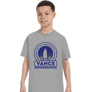Secret_Shirts T-Shirts, Youth / XS / Sports Grey Vance Refrigeration