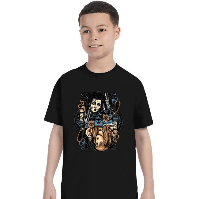 Daily_Deal_Shirts T-Shirts, Youth / XS / Black Edward & Kim Card