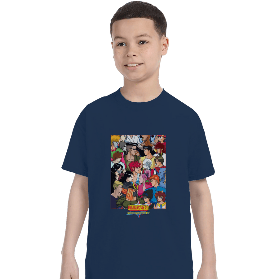 Shirts T-Shirts, Youth / XL / Navy Dark Tournament Clash Of Demons