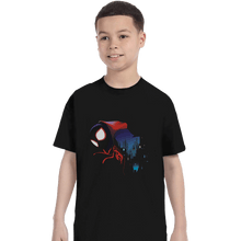 Load image into Gallery viewer, Shirts T-Shirts, Youth / XL / Black Spider Miles
