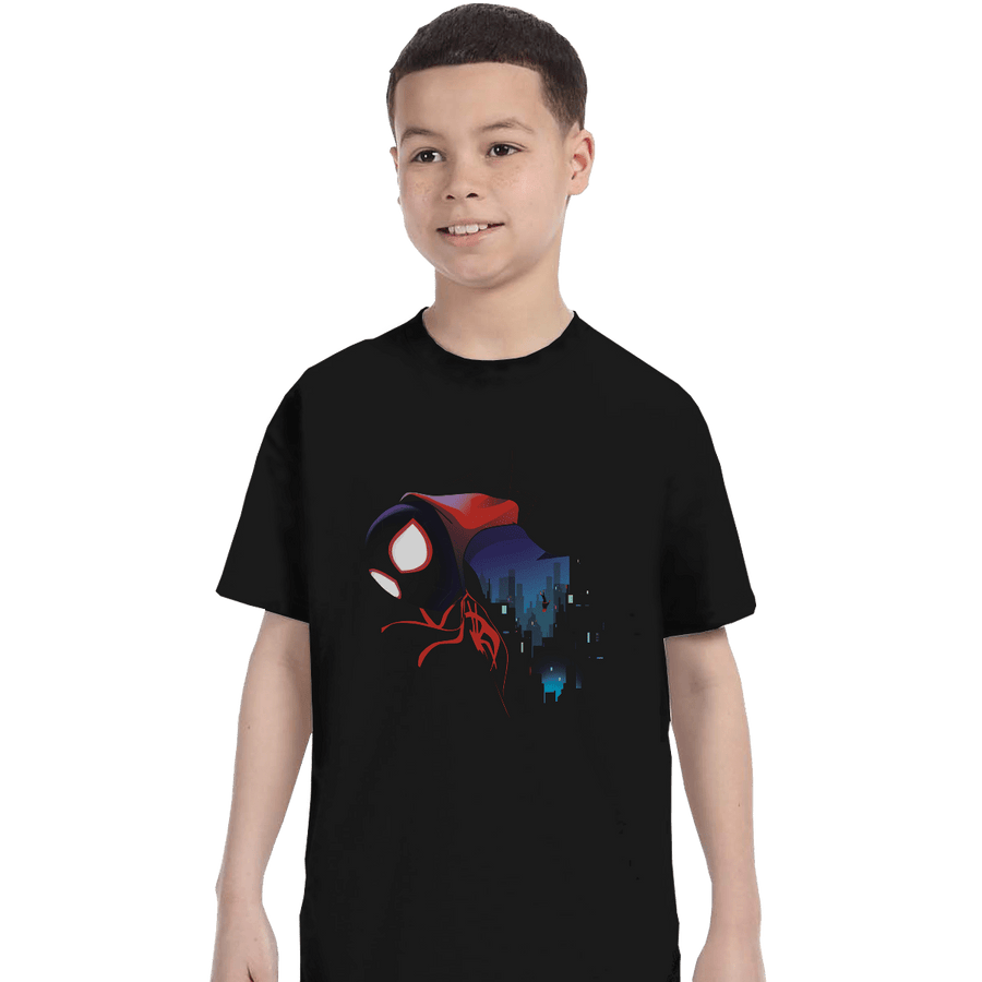 Shirts T-Shirts, Youth / XL / Black Spider Miles