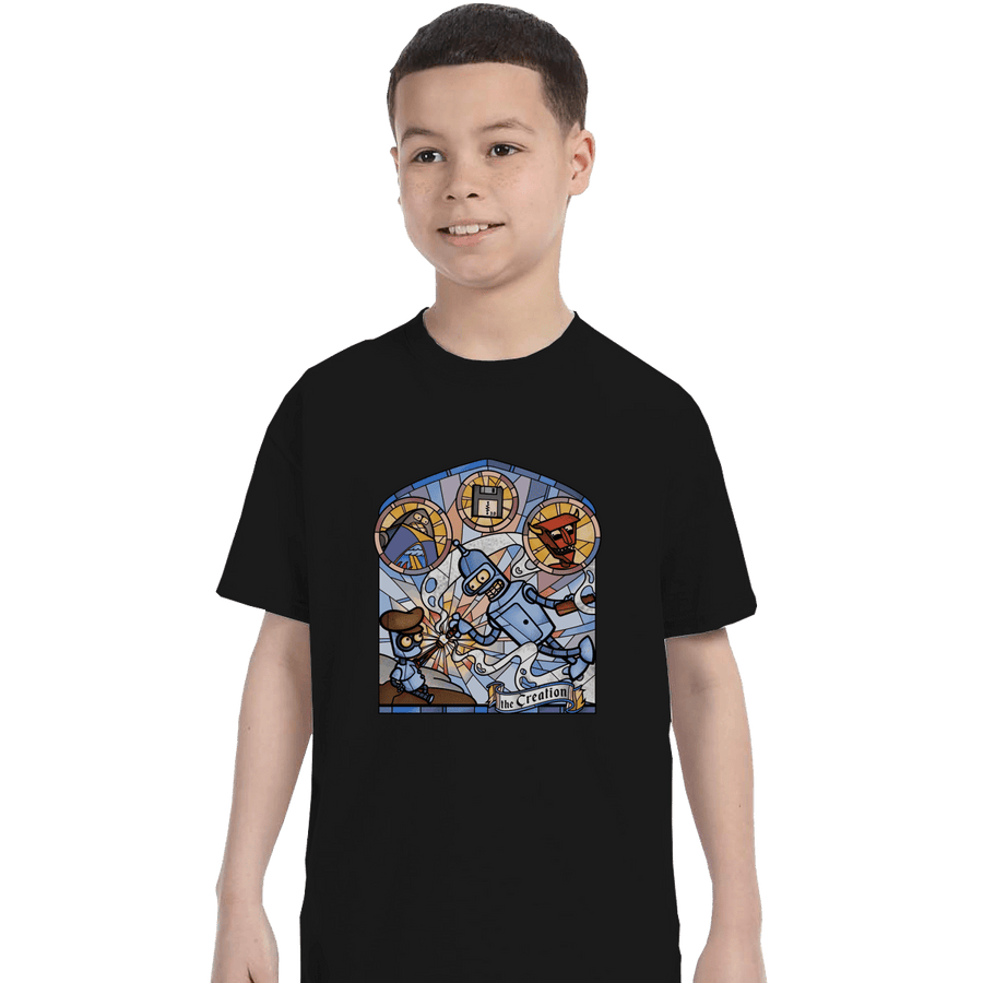 Shirts T-Shirts, Youth / XL / Black The Creation