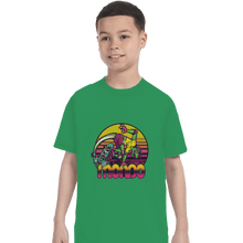 Load image into Gallery viewer, Shirts T-Shirts, Youth / XL / Irish Green Mondo Gecko
