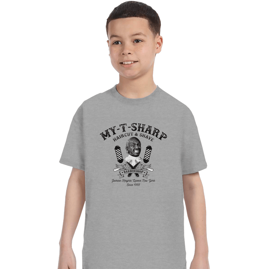 Secret_Shirts T-Shirts, Youth / XS / Sports Grey My-T-Sharp