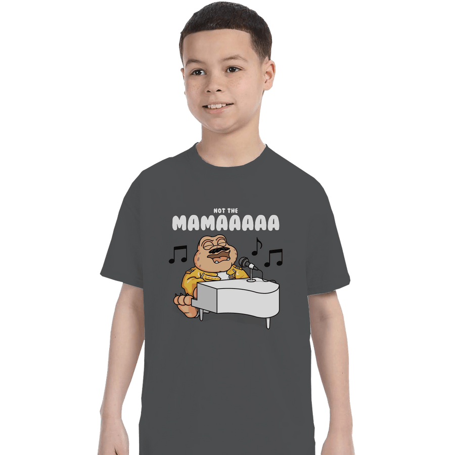 Shirts T-Shirts, Youth / Small / Charcoal Baby Mercury