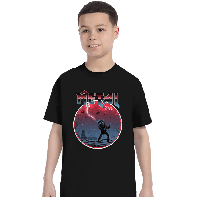 Shirts T-Shirts, Youth / XS / Black The Most Metal Ever