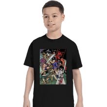 Load image into Gallery viewer, Shirts T-Shirts, Youth / XL / Black Ninja Scroll
