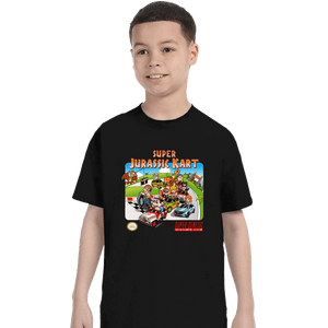 Daily_Deal_Shirts T-Shirts, Youth / XS / Black SuperJurassic Kart