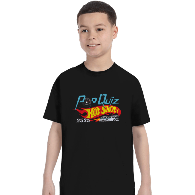 Daily_Deal_Shirts T-Shirts, Youth / XS / Black Pop Quiz
