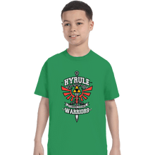 Load image into Gallery viewer, Shirts T-Shirts, Youth / XS / Irish Green Hyrule Warriors
