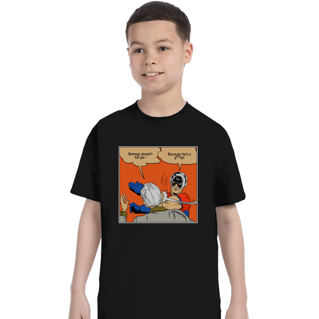 Secret_Shirts T-Shirts, Youth / XS / Black Peace Slap