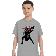 Load image into Gallery viewer, Shirts T-Shirts, Youth / XS / Sports Grey Crimson snake
