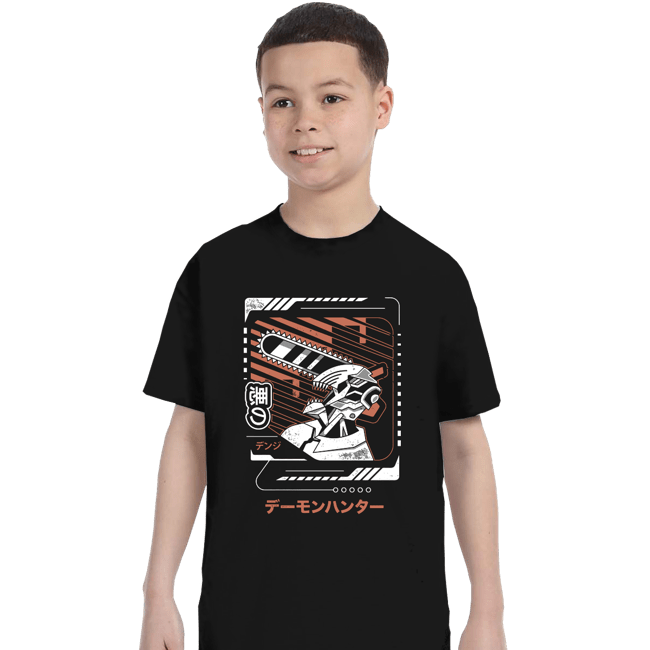 Shirts T-Shirts, Youth / XS / Black Denji Japanese Style