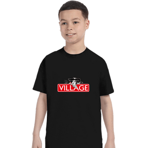 Shirts T-Shirts, Youth / XS / Black Villageopoly