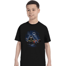 Load image into Gallery viewer, Daily_Deal_Shirts T-Shirts, Youth / XS / Black My Neighbor Bat
