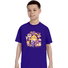 Load image into Gallery viewer, Daily_Deal_Shirts T-Shirts, Youth / XS / Violet Pal Friends
