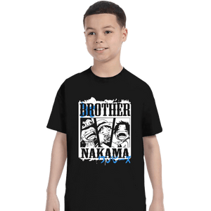 Shirts T-Shirts, Youth / XS / Black Brother Nakama