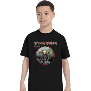 Daily_Deal_Shirts T-Shirts, Youth / XS / Black Hylian Maiden