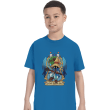 Load image into Gallery viewer, Shirts T-Shirts, Youth / XS / Sapphire Le Petit Magicien Noir
