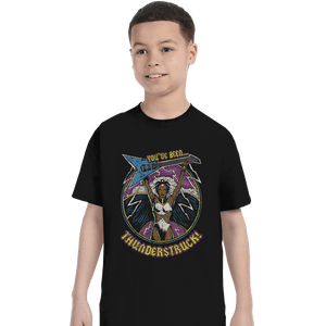 Daily_Deal_Shirts T-Shirts, Youth / XS / Black Thunderstruck