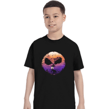 Load image into Gallery viewer, Shirts T-Shirts, Youth / XS / Black Skellington Night
