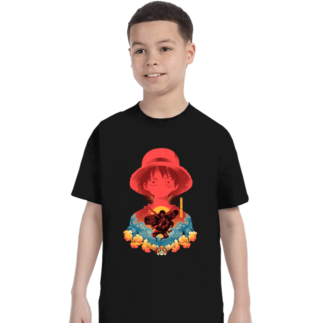 Shirts T-Shirts, Youth / XS / Black Luffy Shadow