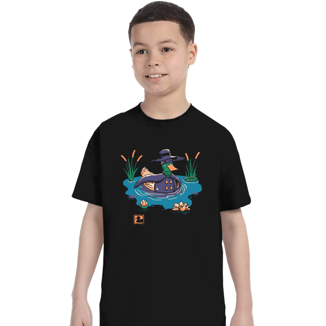 Secret_Shirts T-Shirts, Youth / XS / Black The Dark Duck