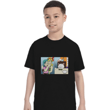 Load image into Gallery viewer, Shirts T-Shirts, Youth / XL / Black Girl Yelling At A Cat
