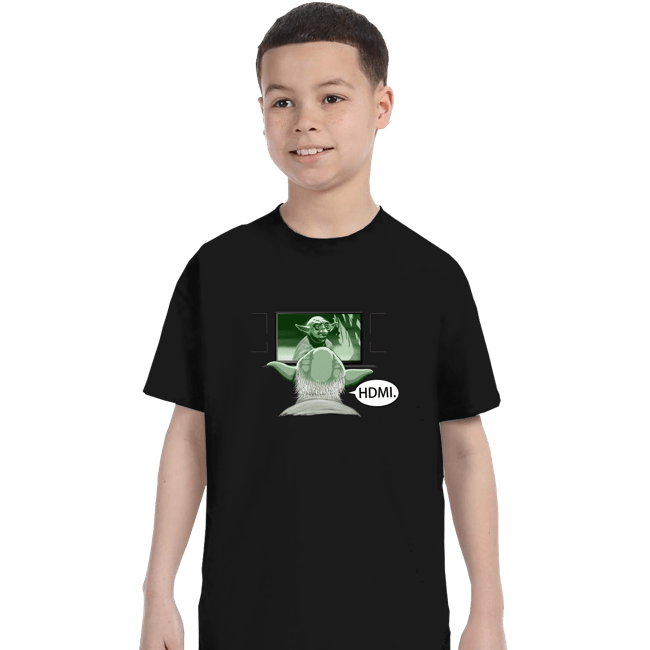 Shirts T-Shirts, Youth / XS / Black HDMI