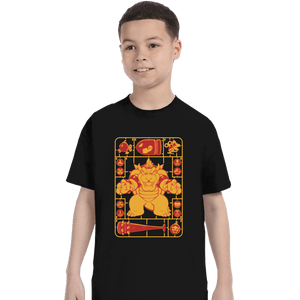 Daily_Deal_Shirts T-Shirts, Youth / XS / Black Bowser Model Sprue