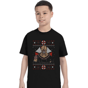 Shirts T-Shirts, Youth / XS / Black Bio Organic Weapon Christmas