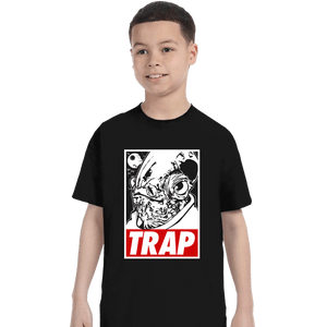 Shirts T-Shirts, Youth / XS / Black Trap