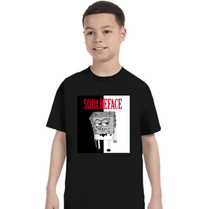Shirts T-Shirts, Youth / XS / Black Squareface