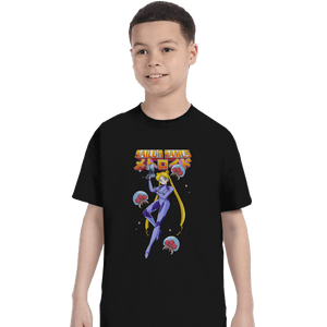 Secret_Shirts T-Shirts, Youth / XS / Black Sailor Samus Zero Suit