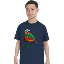 Load image into Gallery viewer, Shirts T-Shirts, Youth / XS / Navy Bird Wonder
