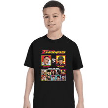 Load image into Gallery viewer, Shirts T-Shirts, Youth / XS / Black Tom Hanks Fighter
