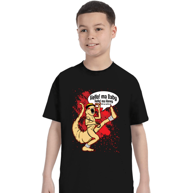 Daily_Deal_Shirts T-Shirts, Youth / XS / Black Hello Ma Baby