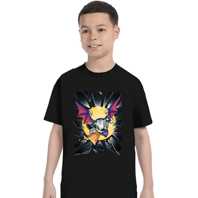 Daily_Deal_Shirts T-Shirts, Youth / XS / Black Shattered Glass