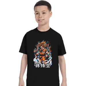 Daily_Deal_Shirts T-Shirts, Youth / XS / Black Rage Goku