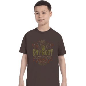 Shirts T-Shirts, Youth / XS / Dark Chocolate Entmoot Maple Mead