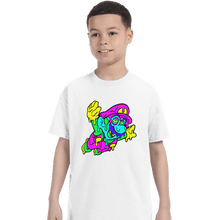 Load image into Gallery viewer, Secret_Shirts T-Shirts, Youth / XS / White Trip Mario
