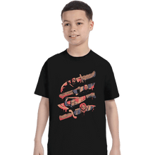 Load image into Gallery viewer, Daily_Deal_Shirts T-Shirts, Youth / XS / Black Knife Killers

