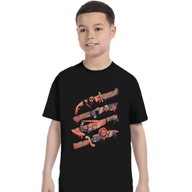 Daily_Deal_Shirts T-Shirts, Youth / XS / Black Knife Killers